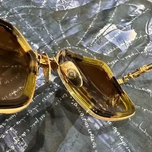 RARE Chrome hearts “blue job” gold plated sunglasses Chrome Hearts | Accessories | Rare Chrome Hearts Blue Job  main image 3